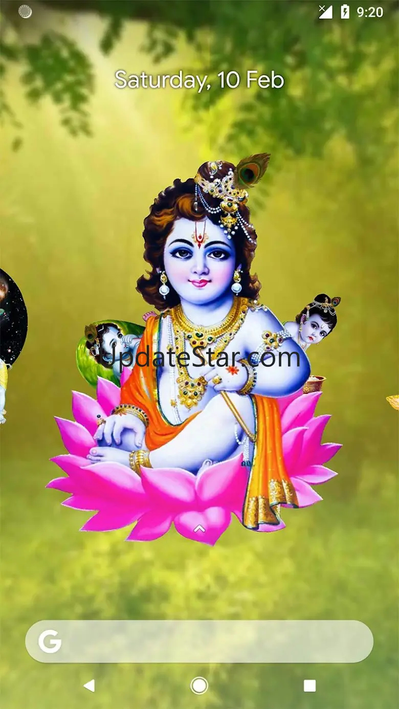 4D Little Krishna Wallpaper 11.2