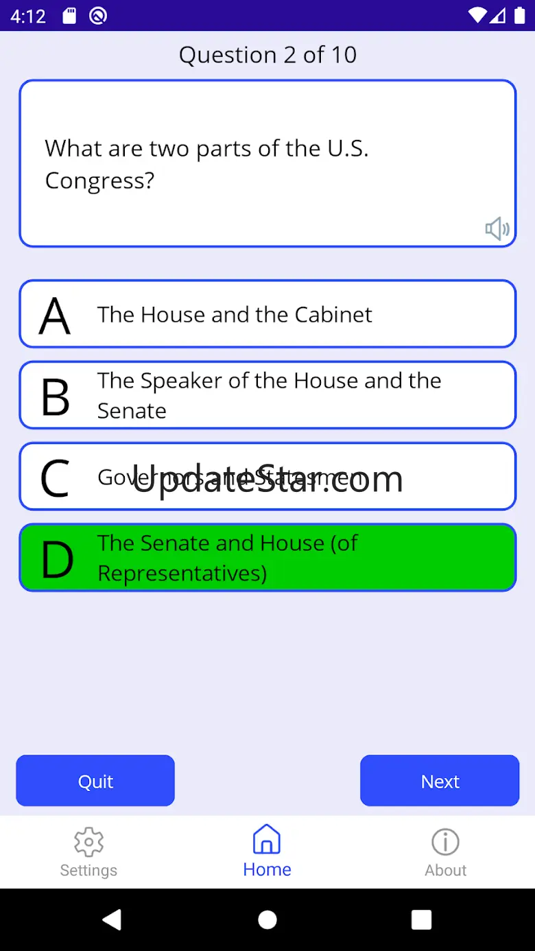 US Citizenship Test 2025 Plus 4.7