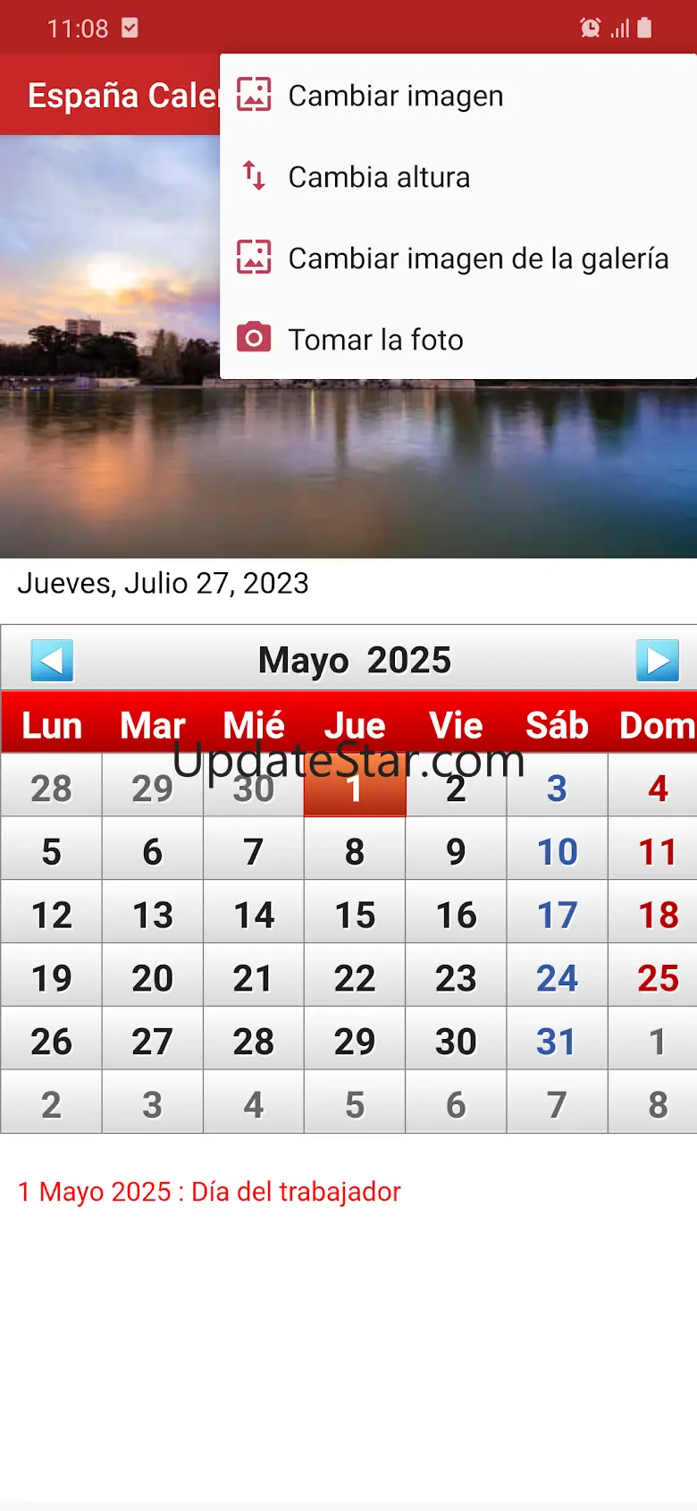 España Calendario 2025 4.0.6