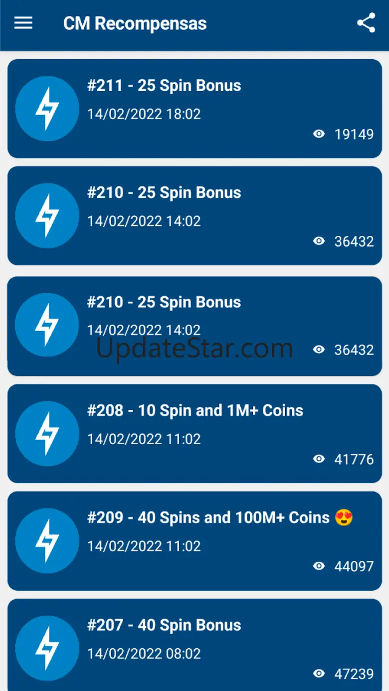 CM Rewards - Giros e Moedas 1.26.4