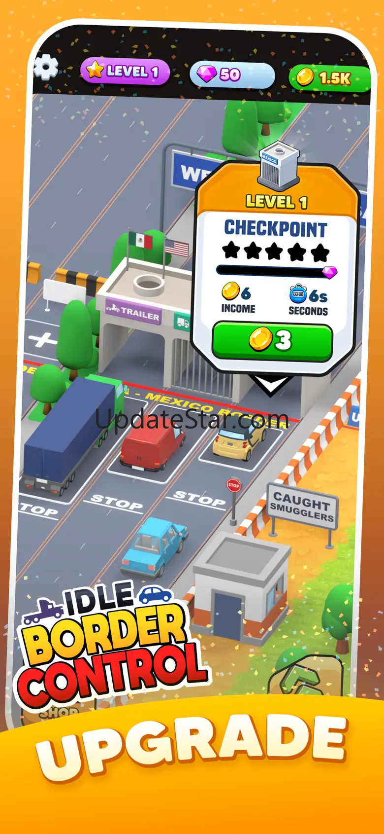 Idle Border Control 1.1.0