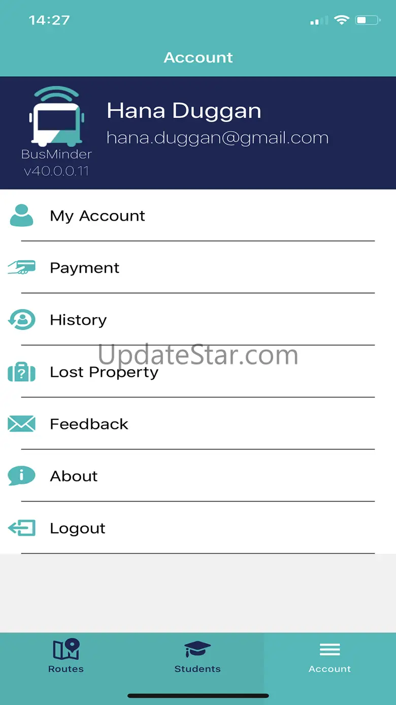 BusMinder Parent iOS App 40.0.2