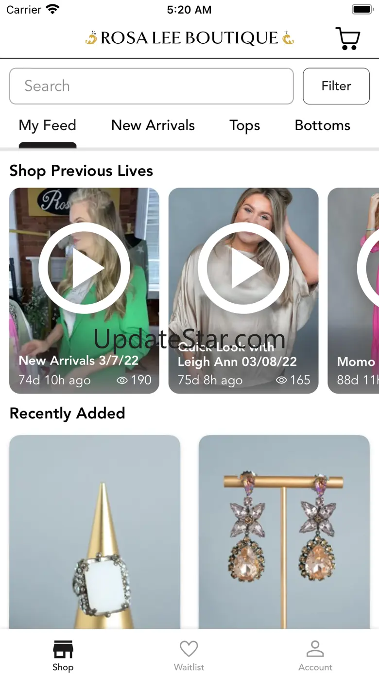 Rosa Lee Jewelry and Clothing 3.17.20