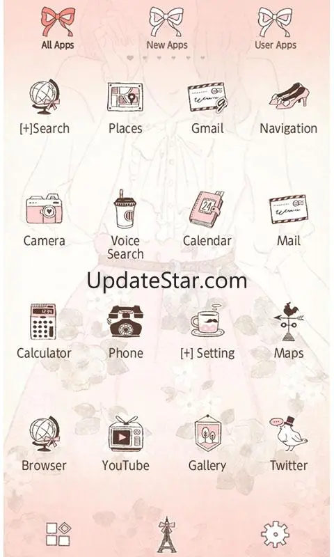 -Floral Lady- Theme +HOME 1.0.11
