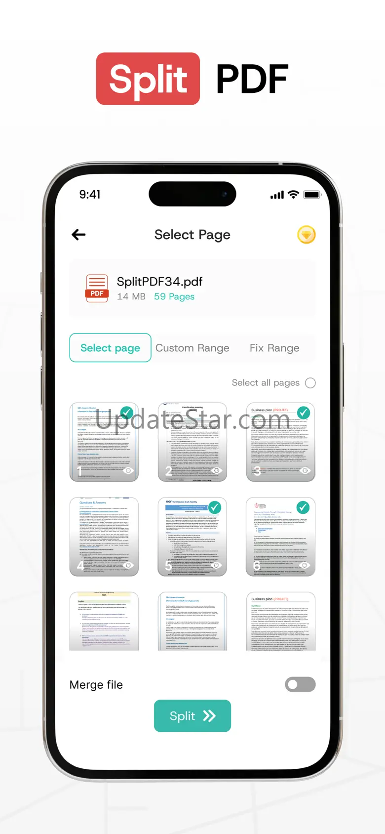 Merge PDF Files－Split PDF Docs 1.0.6