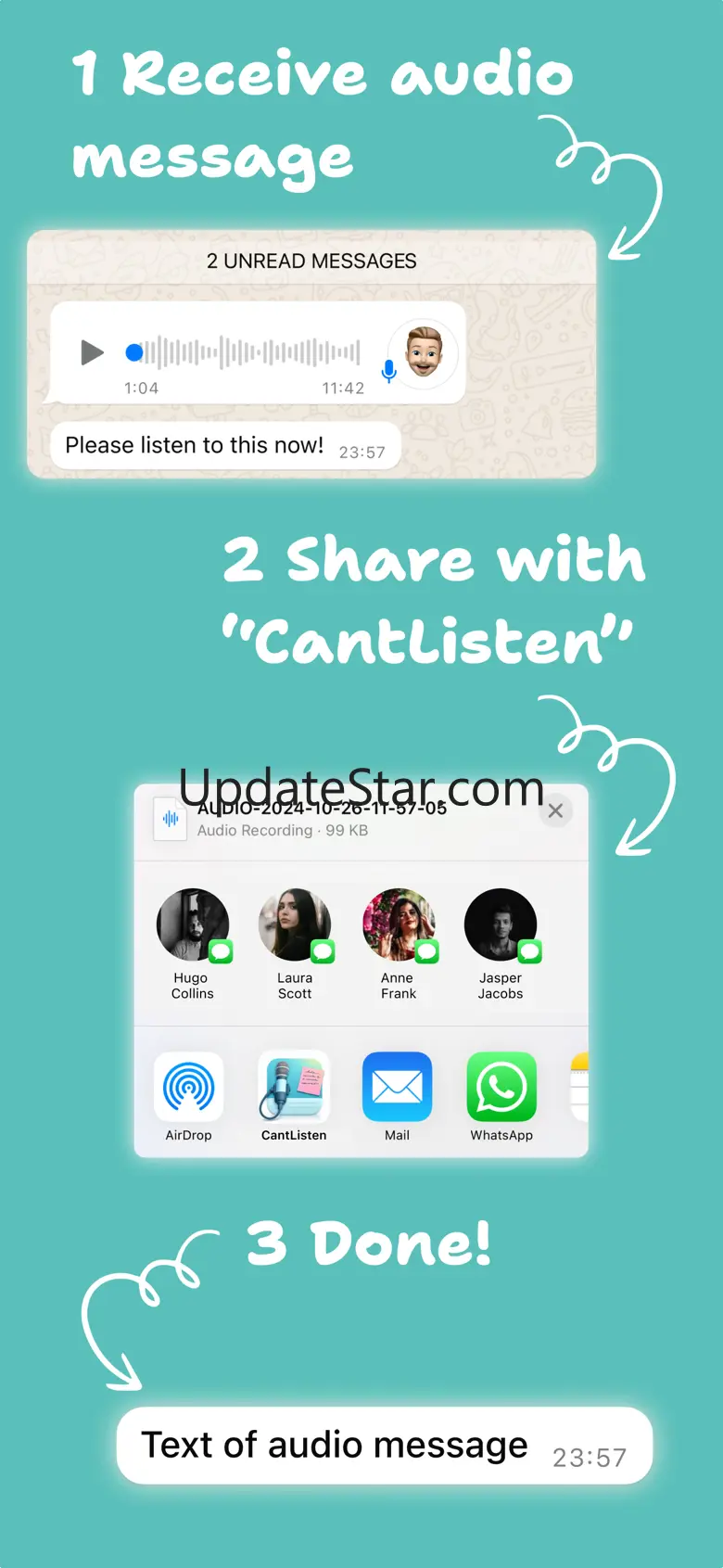 Transcribe Speech To Text WP 1.0