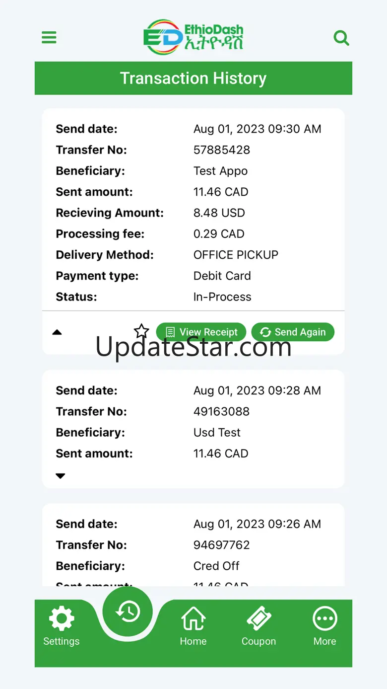 EthioDash 1.9