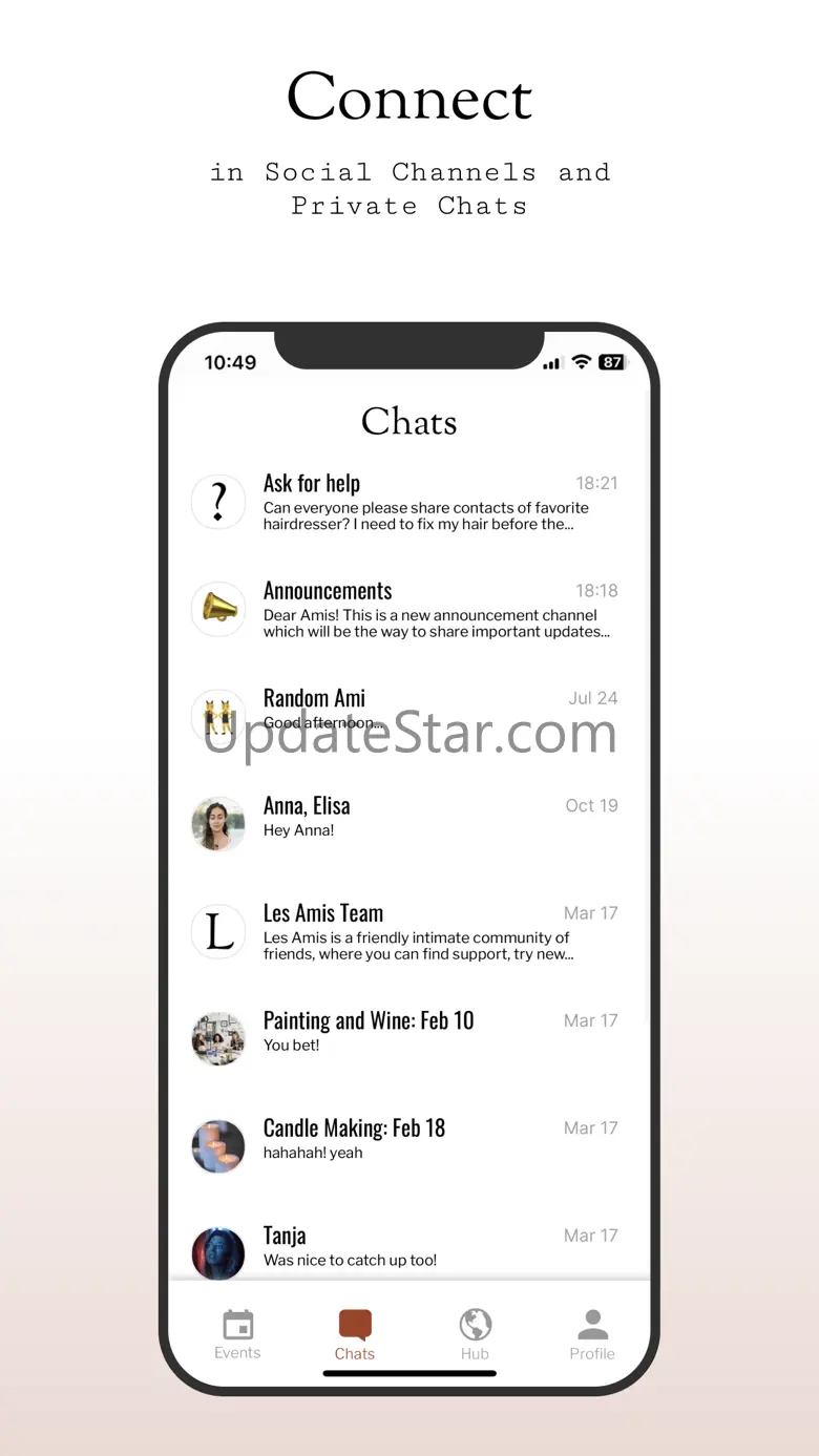Les Amis: Connecting Women 1.8.6