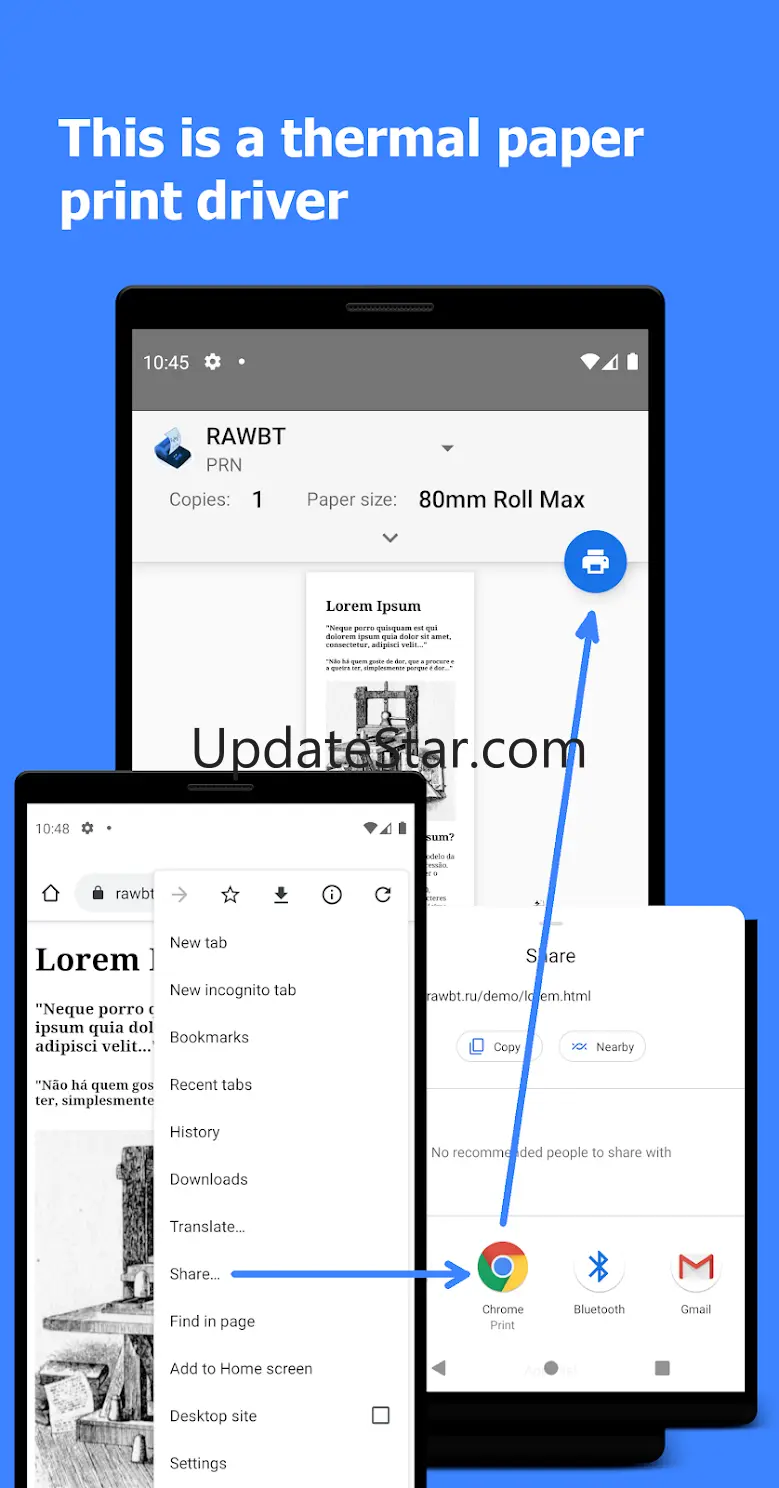 RawBT inkless print service 7.1.2