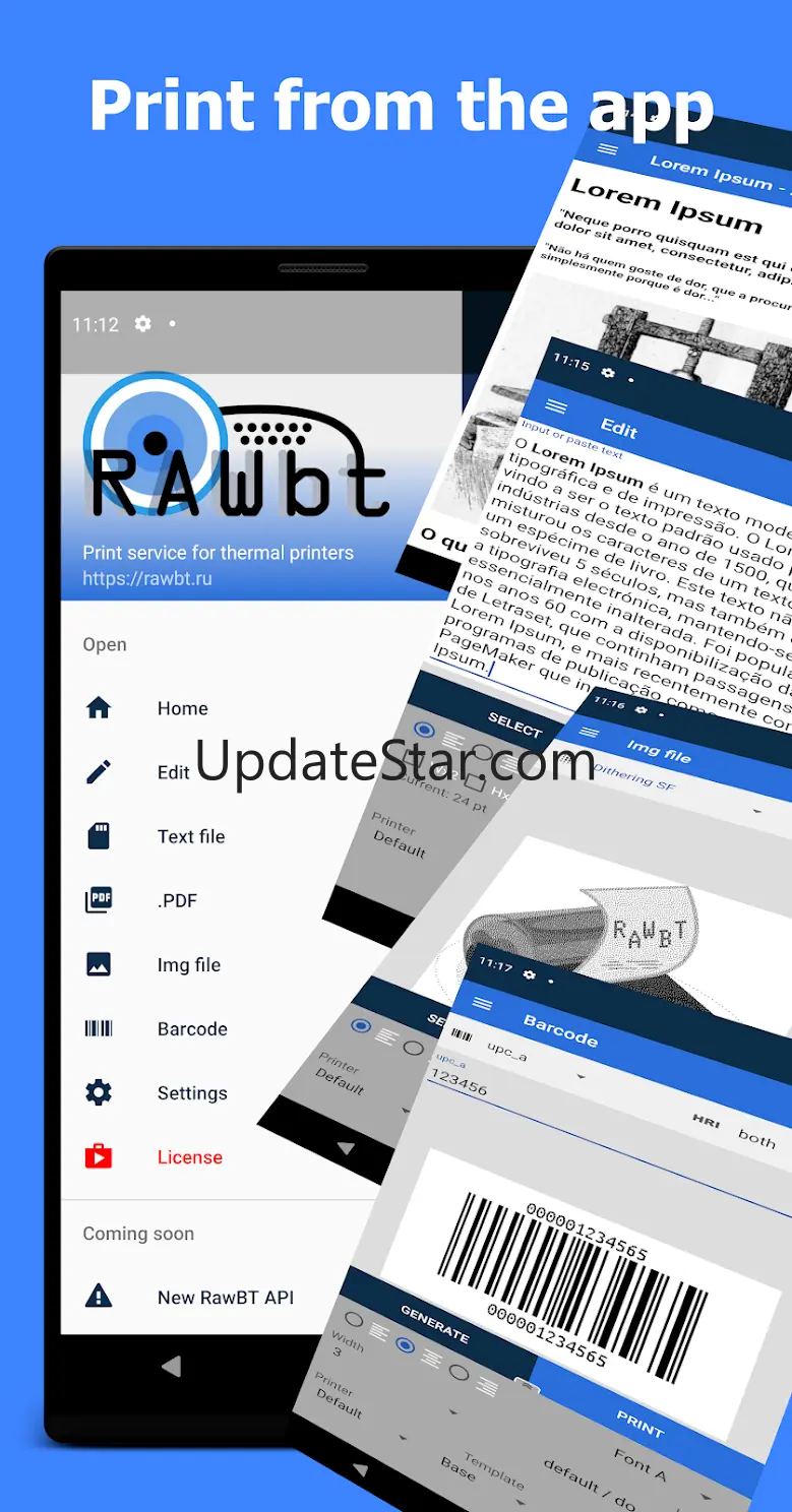 RawBT inkless print service 7.1.2