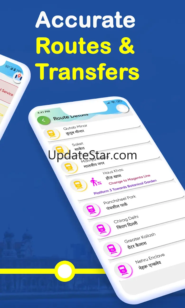 Delhi Metro Route Map App info 1.5.6