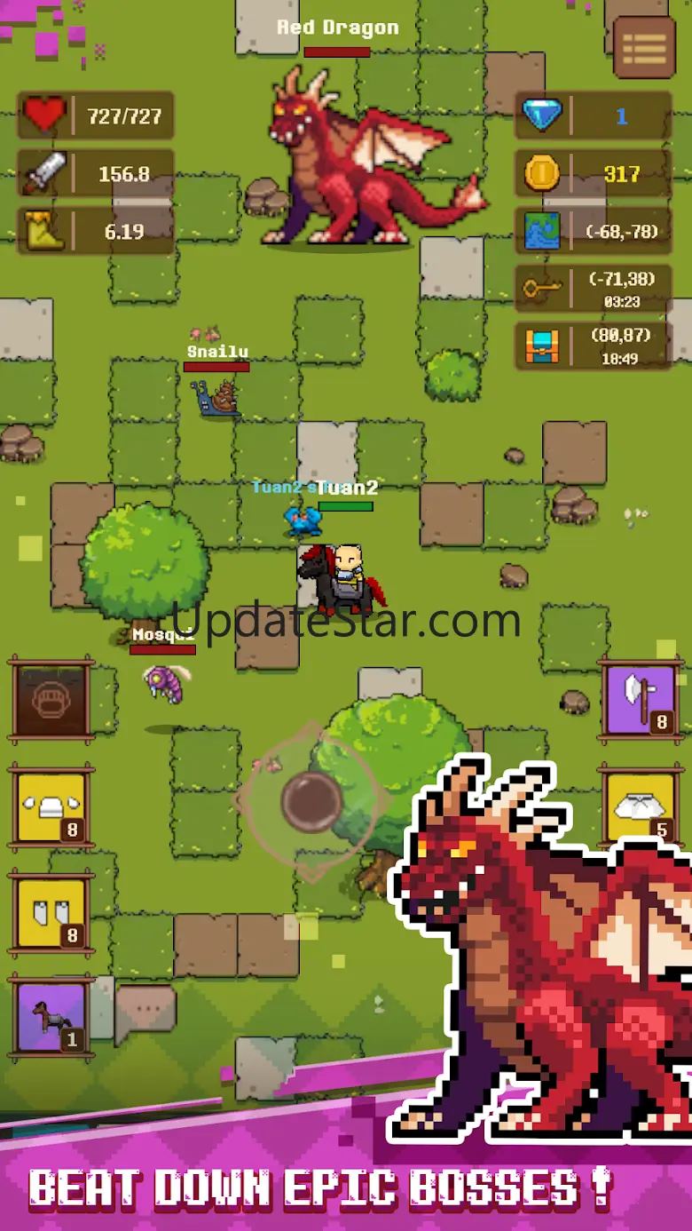 Treasure Hunter: Pixel MMO RPG 2.4.6