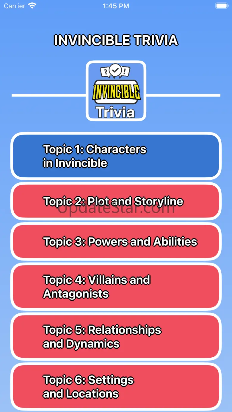 Invincible Trivia 1.0