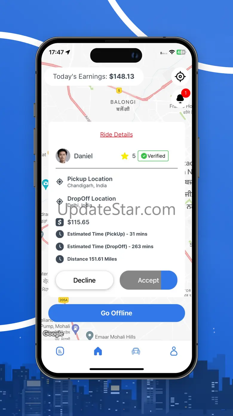 VeloRide Driver 3.9