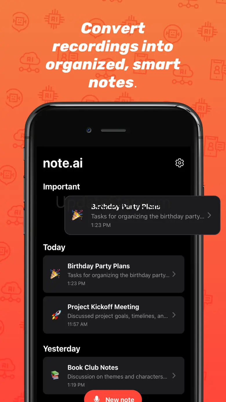 note.ai – Smart AI Note Taker 1.2.8