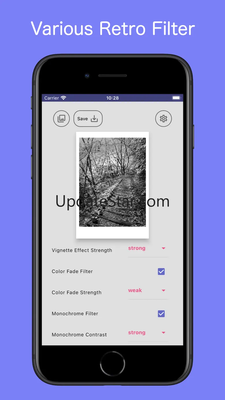 WhiteFrame -Simple Retro Frame 0.1.0