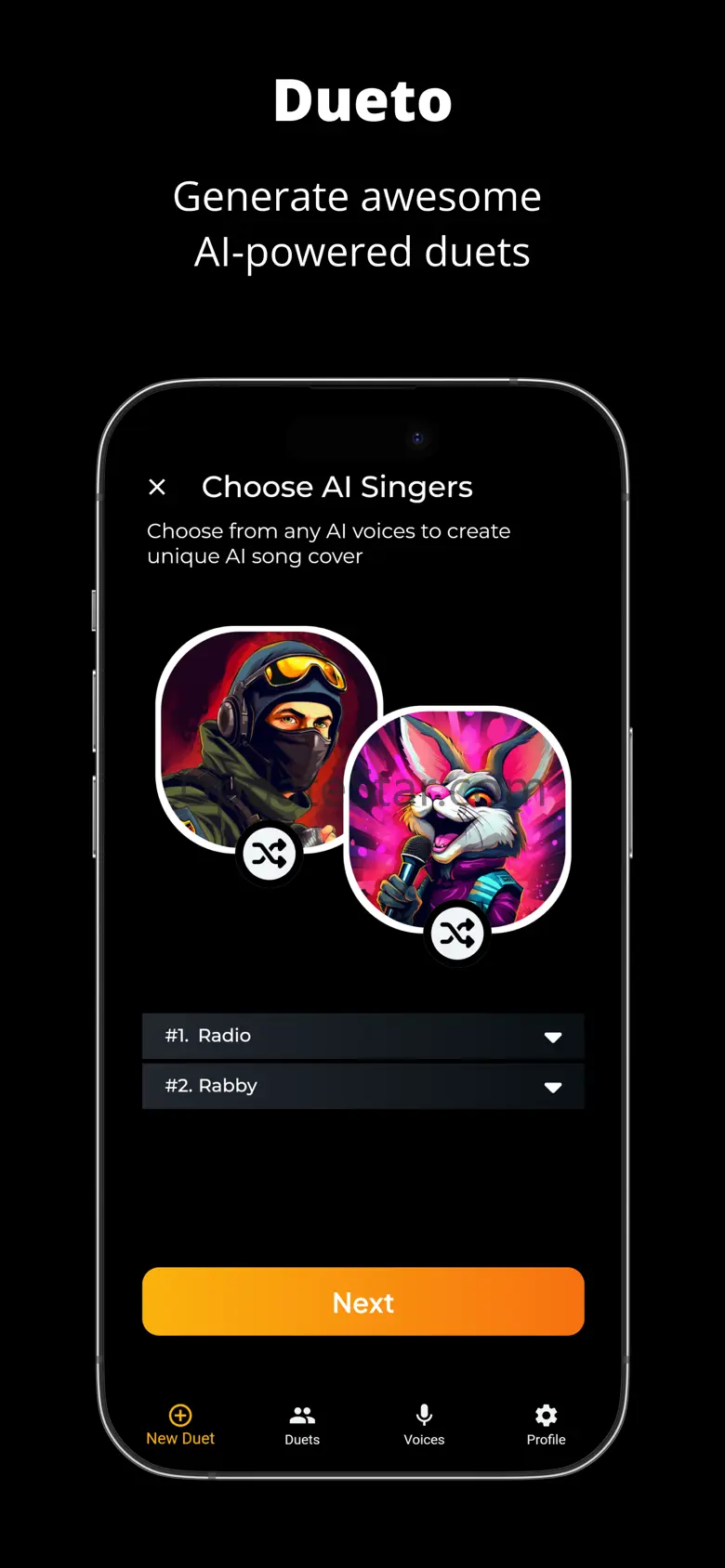 Dueto - AI Duet song maker 1.1.2