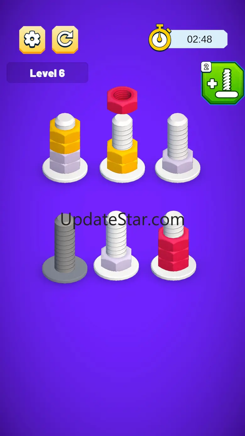 Nuts & Bolt: Color Sort Fun 8.0