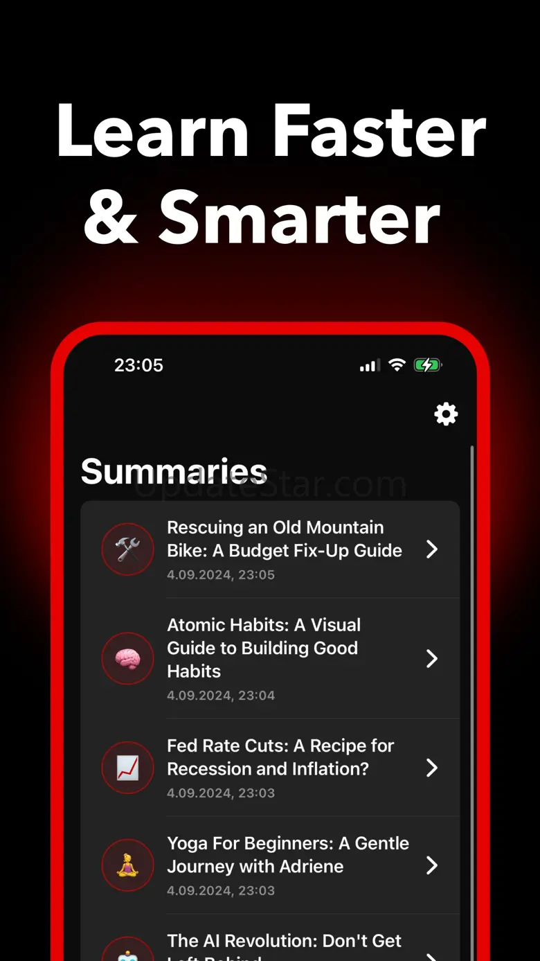 Summarizer for YouTube: YouSum 1.1