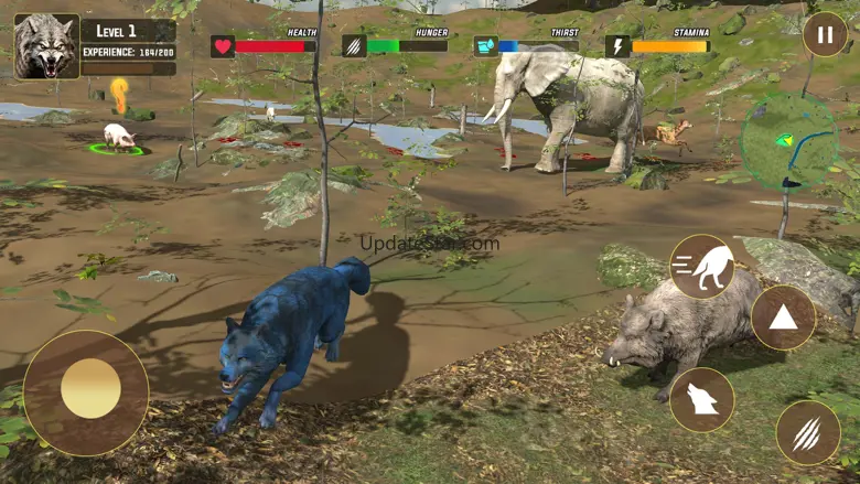 Wild Alpha Wolf RPG Simulator 1.2