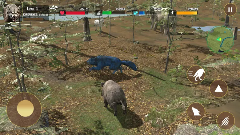 Wild Alpha Wolf RPG Simulator 1.2