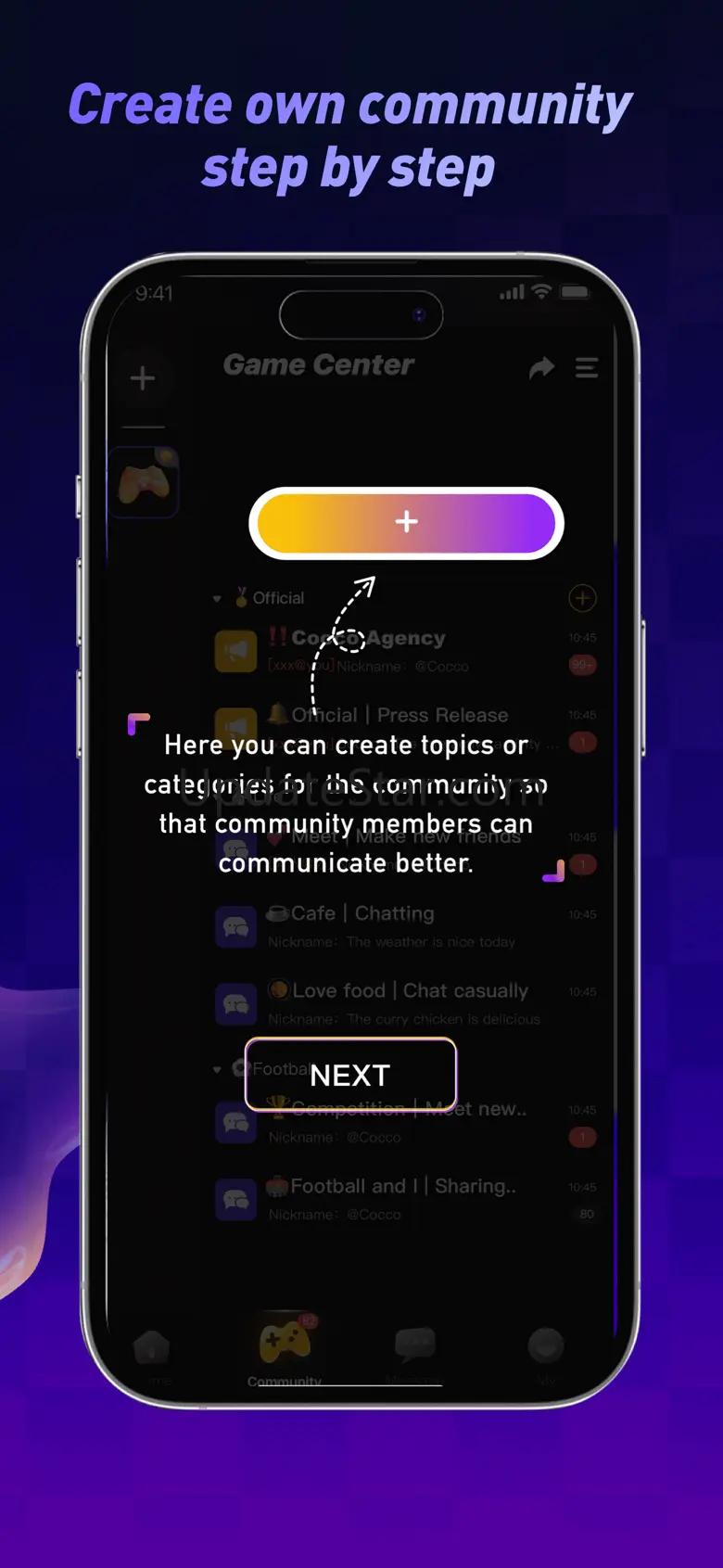 Cocco - community & group chat 1.1.0