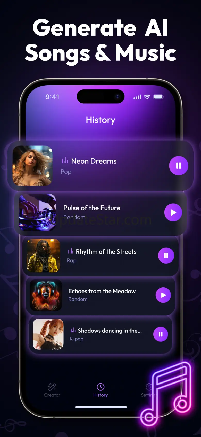 AI Music and Song Creator Pro 4.1