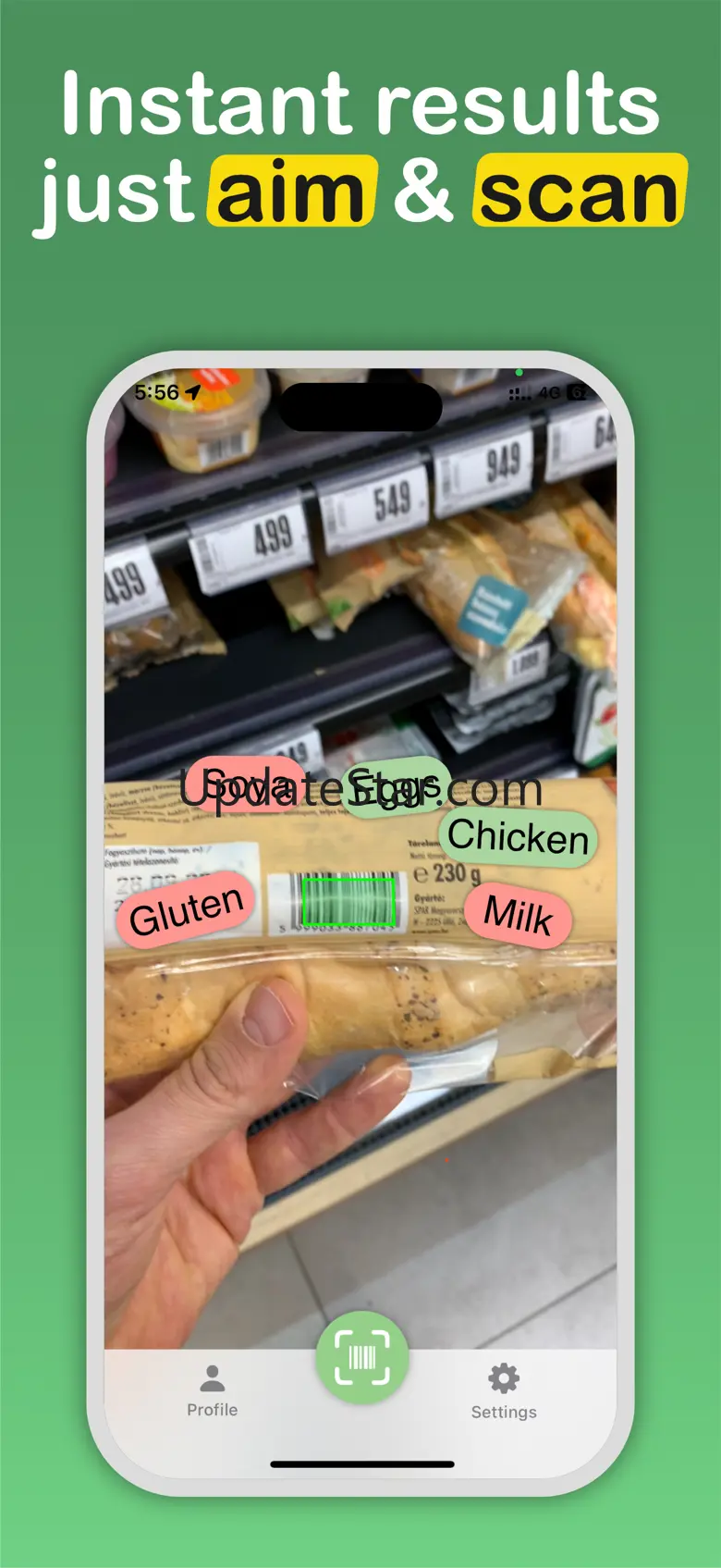Allergen Scan - Quick Check 1.0.3