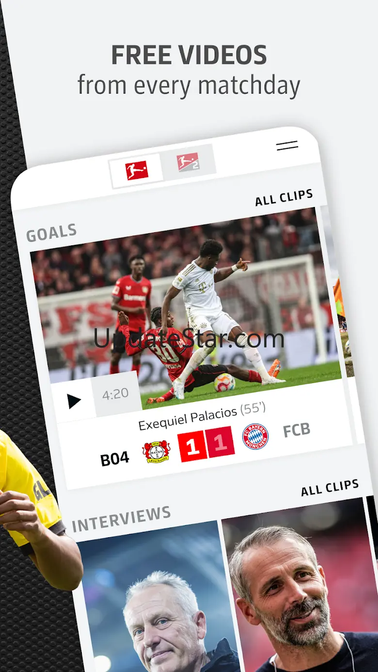 Bundesliga: Soccer Games, News 3.56.0