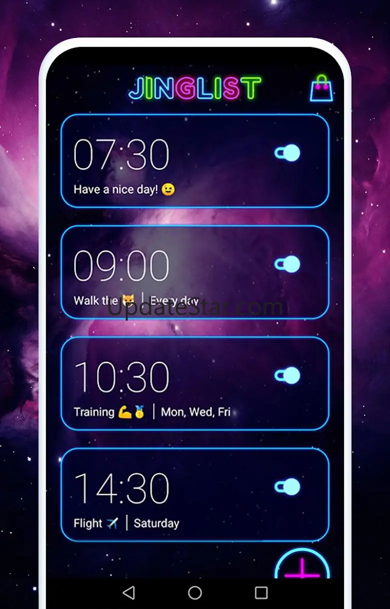 Music Alarm Clock - Jinglist 2.4.14
