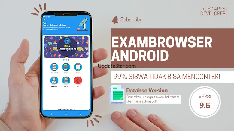 Exam Browser 2025 - Exambro 9.6rev