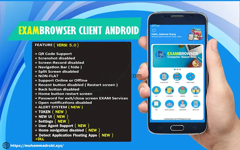 Exam Browser 2025 - Exambro 9.6rev