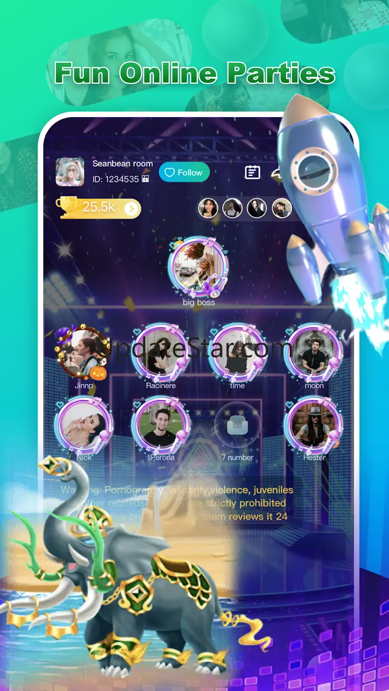 Funni - Group Voice Chat Room 3.7.4