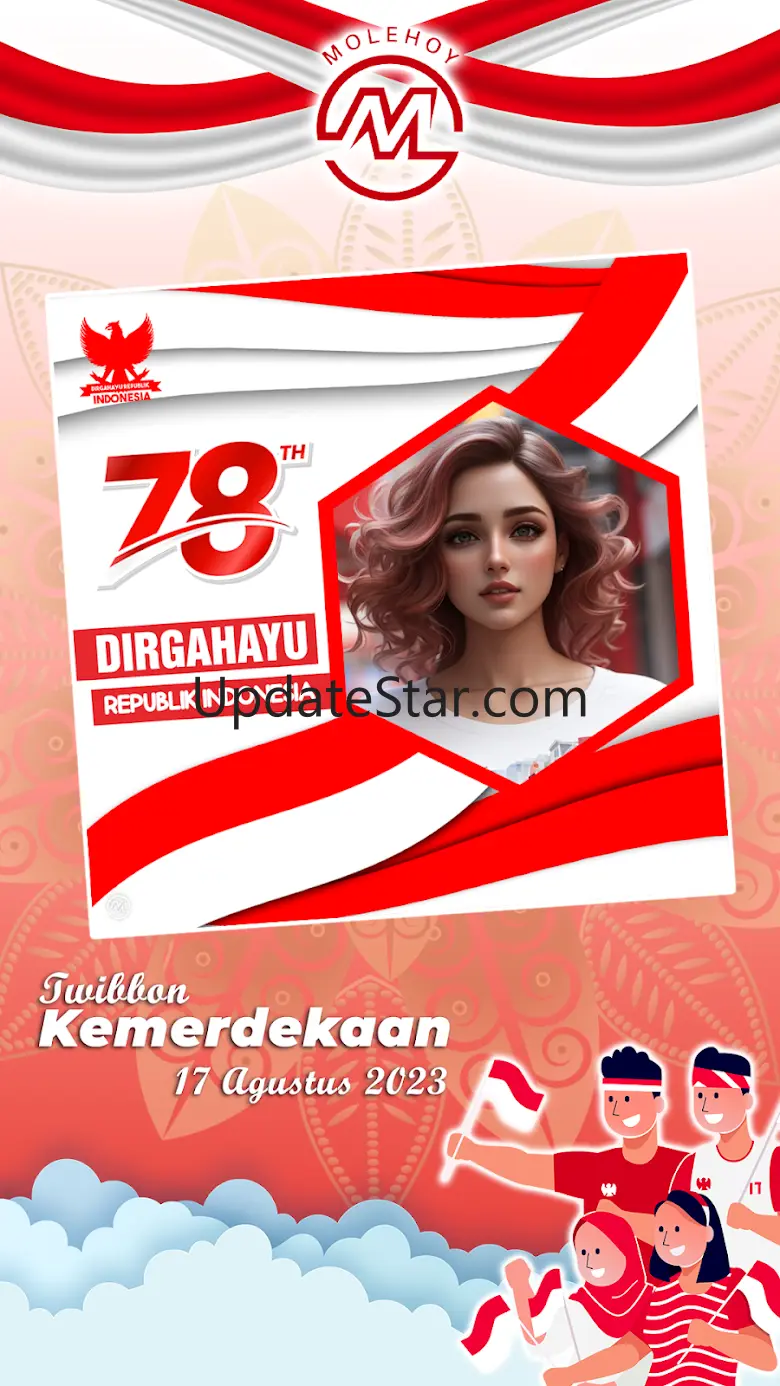 Twibbon Eid al-Fitr 2025 1.4.4.6