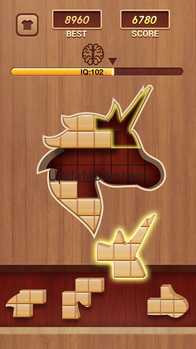 Wood Block Jigsaw Brain Puzzle 1.0.8