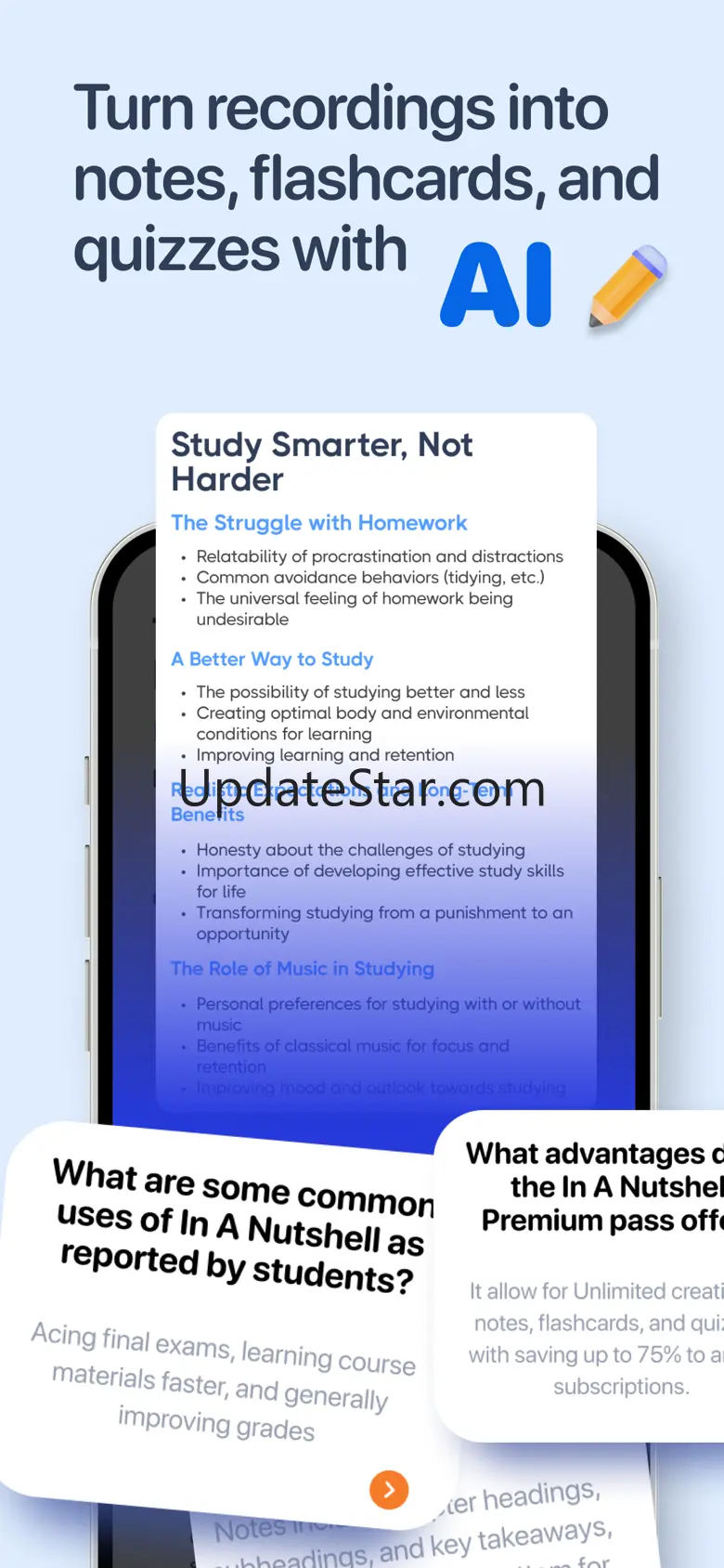 In a Nutshell: AI Note Taker 1.6