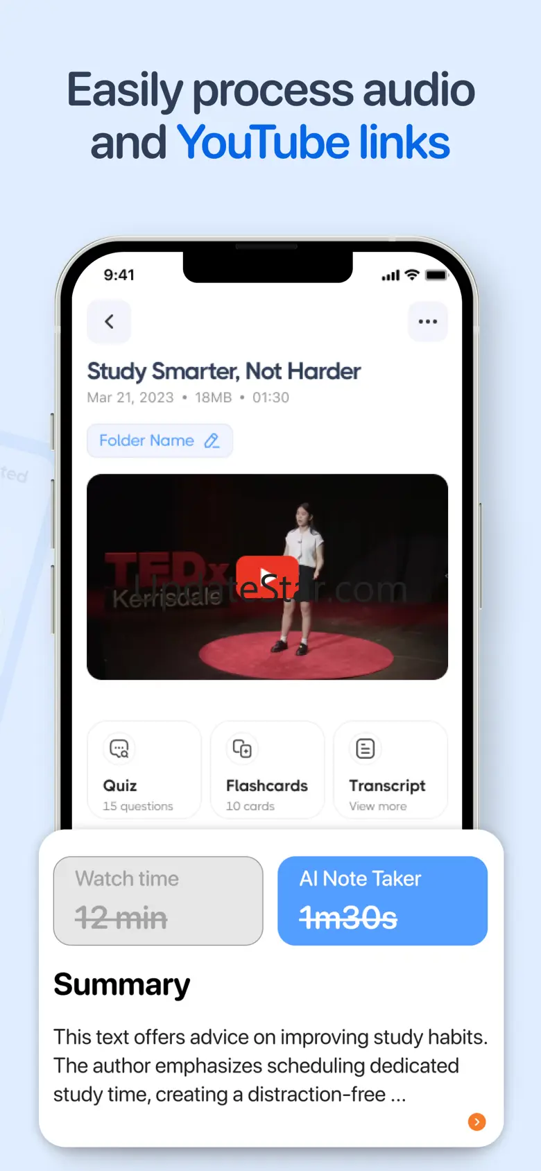 In a Nutshell: AI Note Taker 1.6