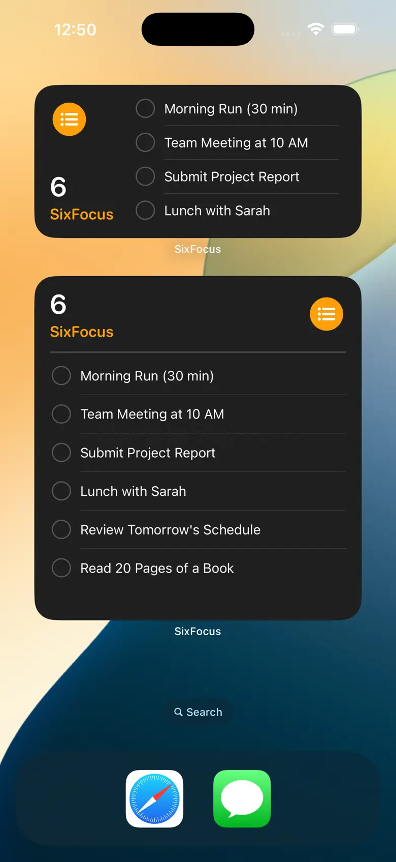 SixFocus - Minimalist Planner 1.6.0