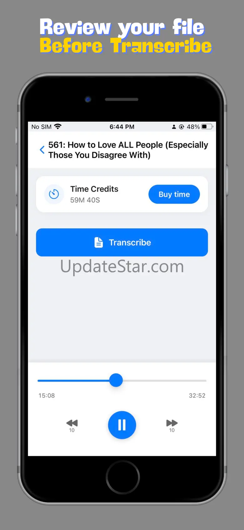 TranscribeAI: Note Taker 1.0.9