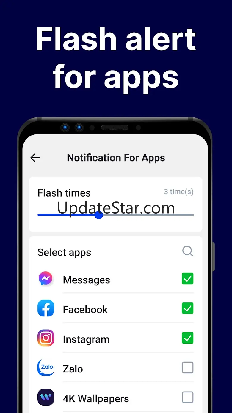 Flashlight app - Flash Alert 1.5.7