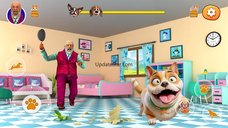 Dog vs Grandpa: Prankster