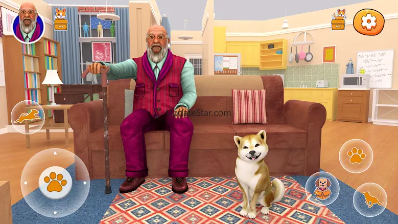 Dog vs Grandpa: Prankster