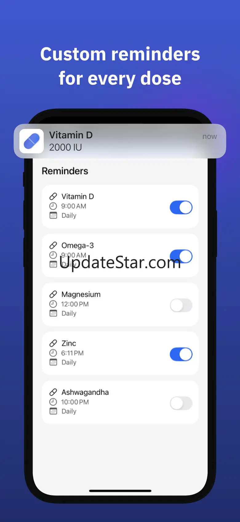 Supplement Tracker - Suppl 1.0.7