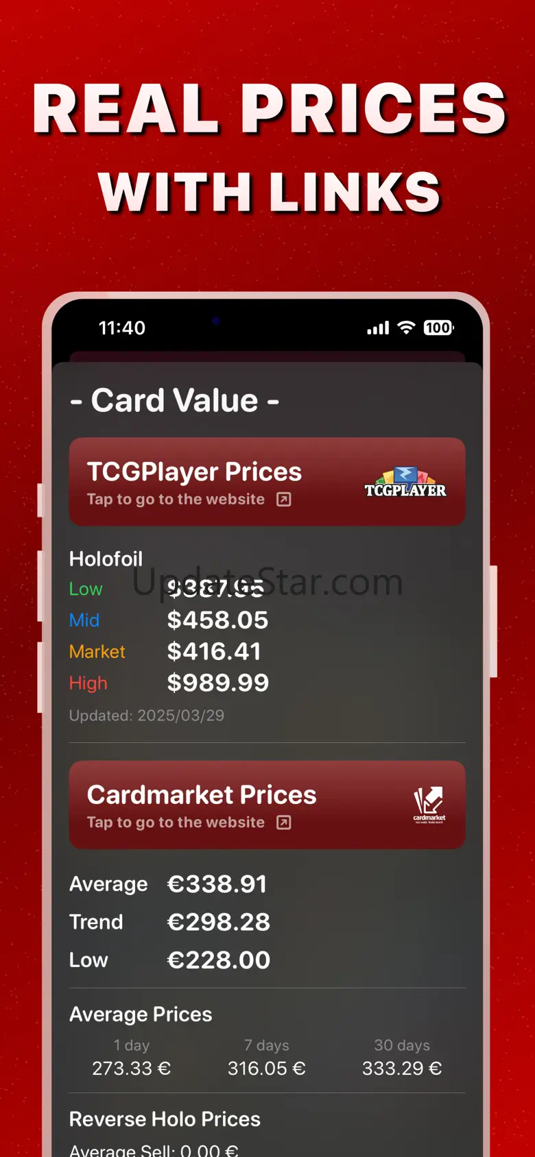 TCG Scanner for Pokemon Cards 1.1.0