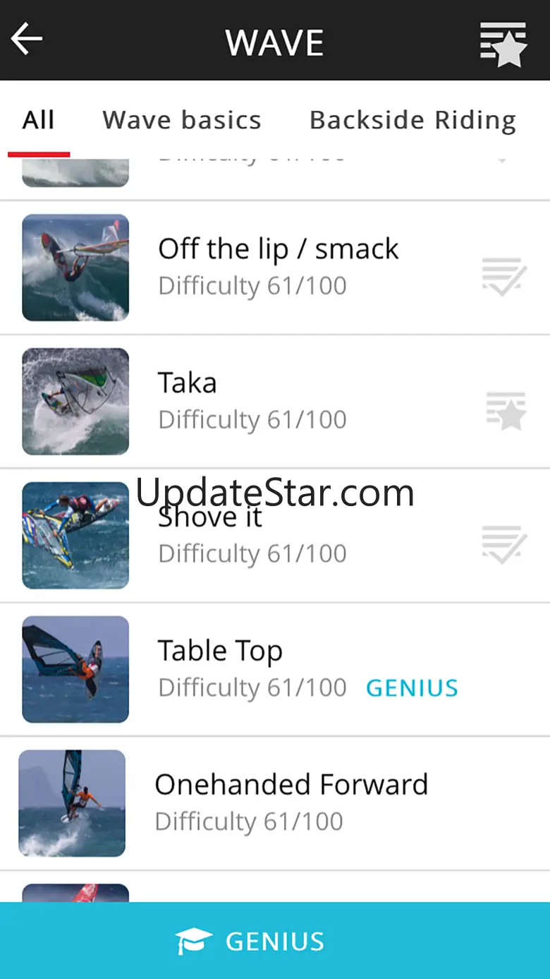 Windsurfing Tricktionary 5.0.2