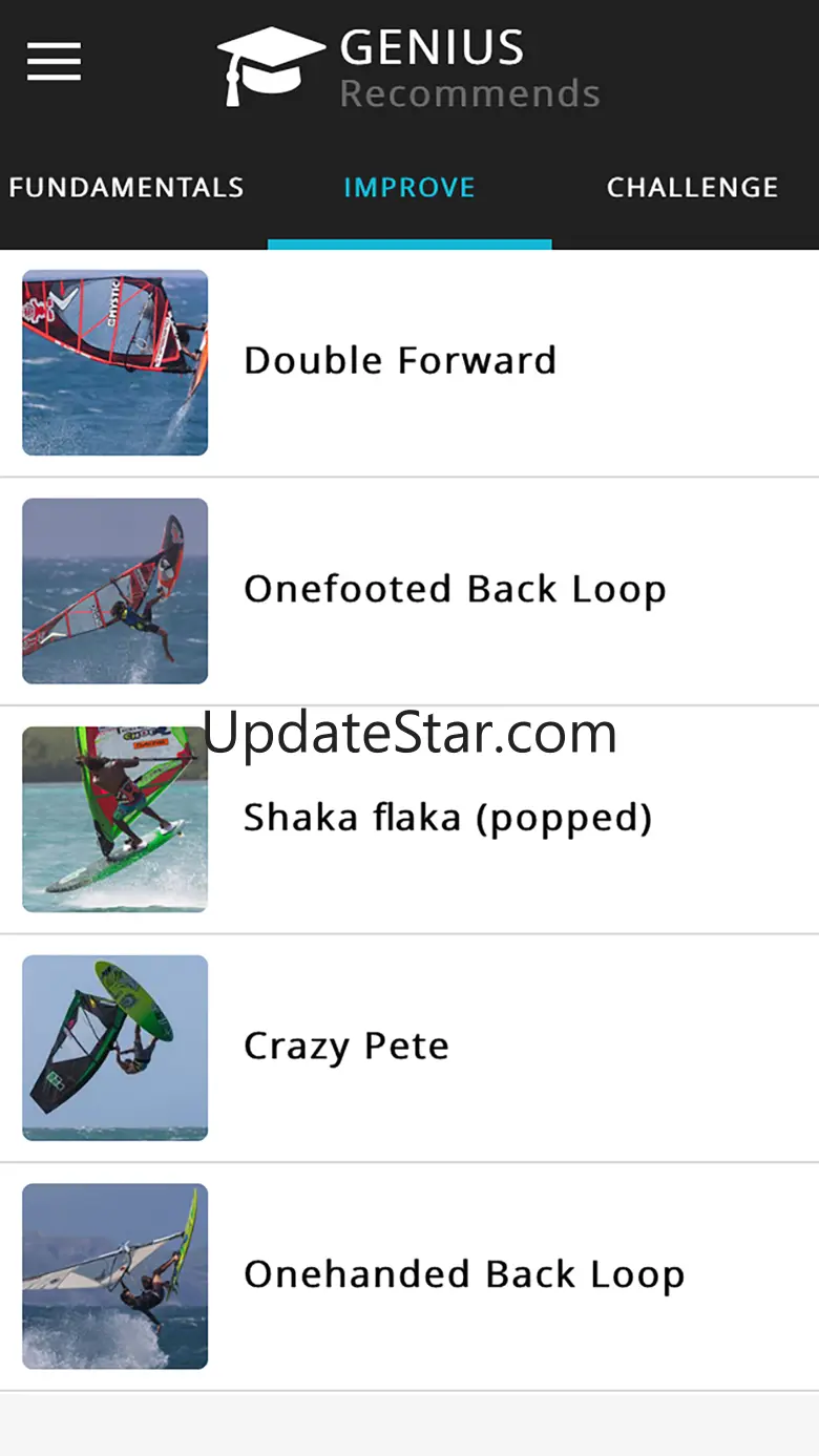 Windsurfing Tricktionary 5.0.2