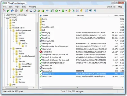 EF CheckSum Manager 2021