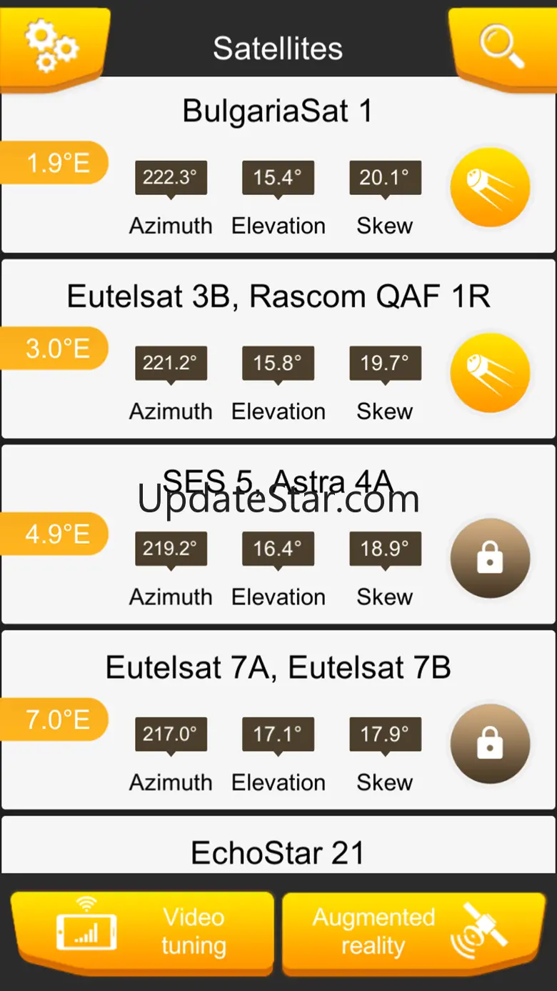 Satellite map AR SatFinder 3D 3.3