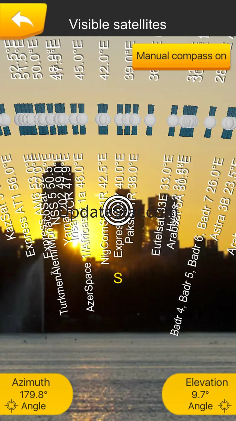 Satellite map AR SatFinder 3D 3.3