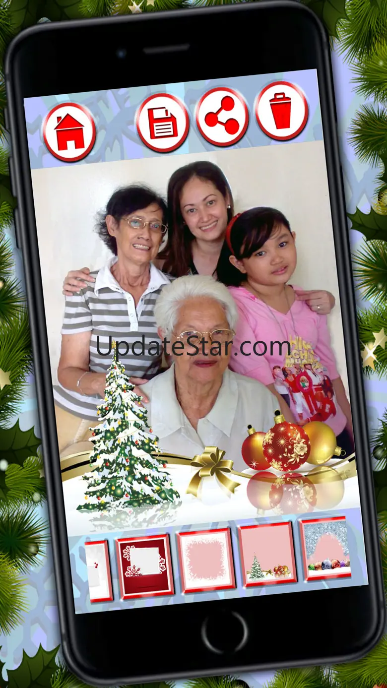 Create Xmas greeting cards 2.1